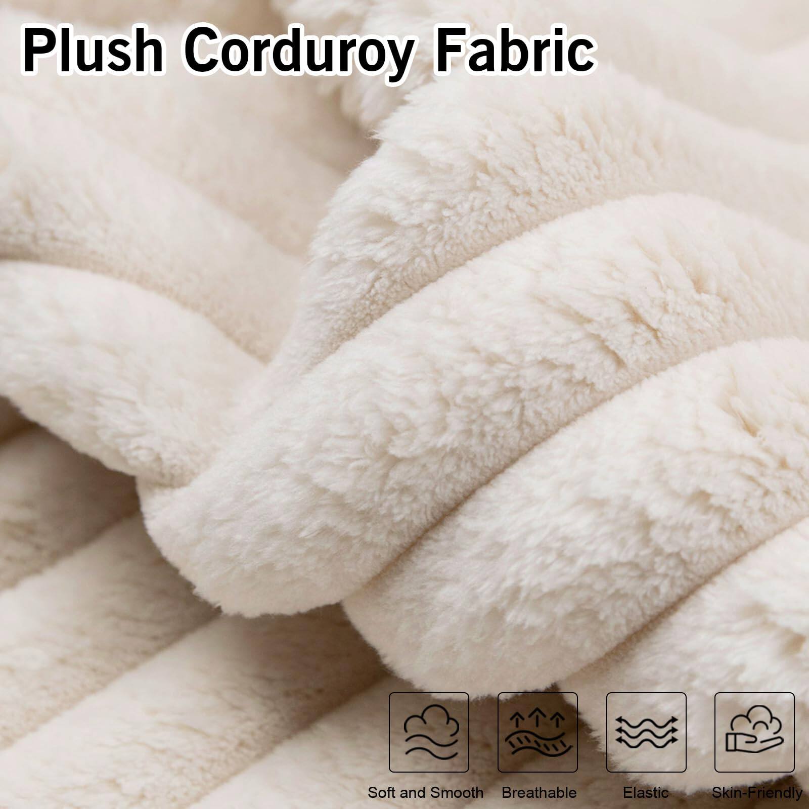 Plush Corduroy Fabric

Soft and Smooth  
Breathable  
Elastic  
Skin-Friendly
