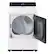 Alt View 7. LG - 7.3 Cu. Ft. Smart Electric Dryer with Steam and EasyLoad Door - Alpine White.
