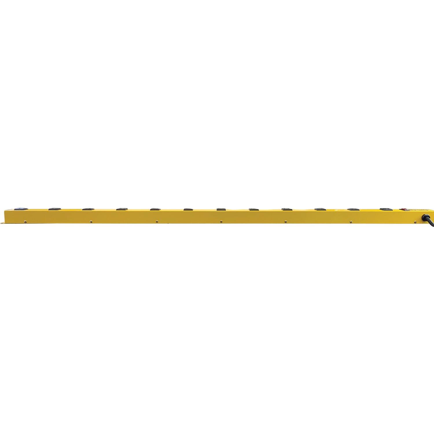 Left. Stanley - Stanley 31616 Shopmax Pro 600-joules Surge Protector Power Bar, 12 Outlets, 6-ft. Cord, 31616 - Yellow.