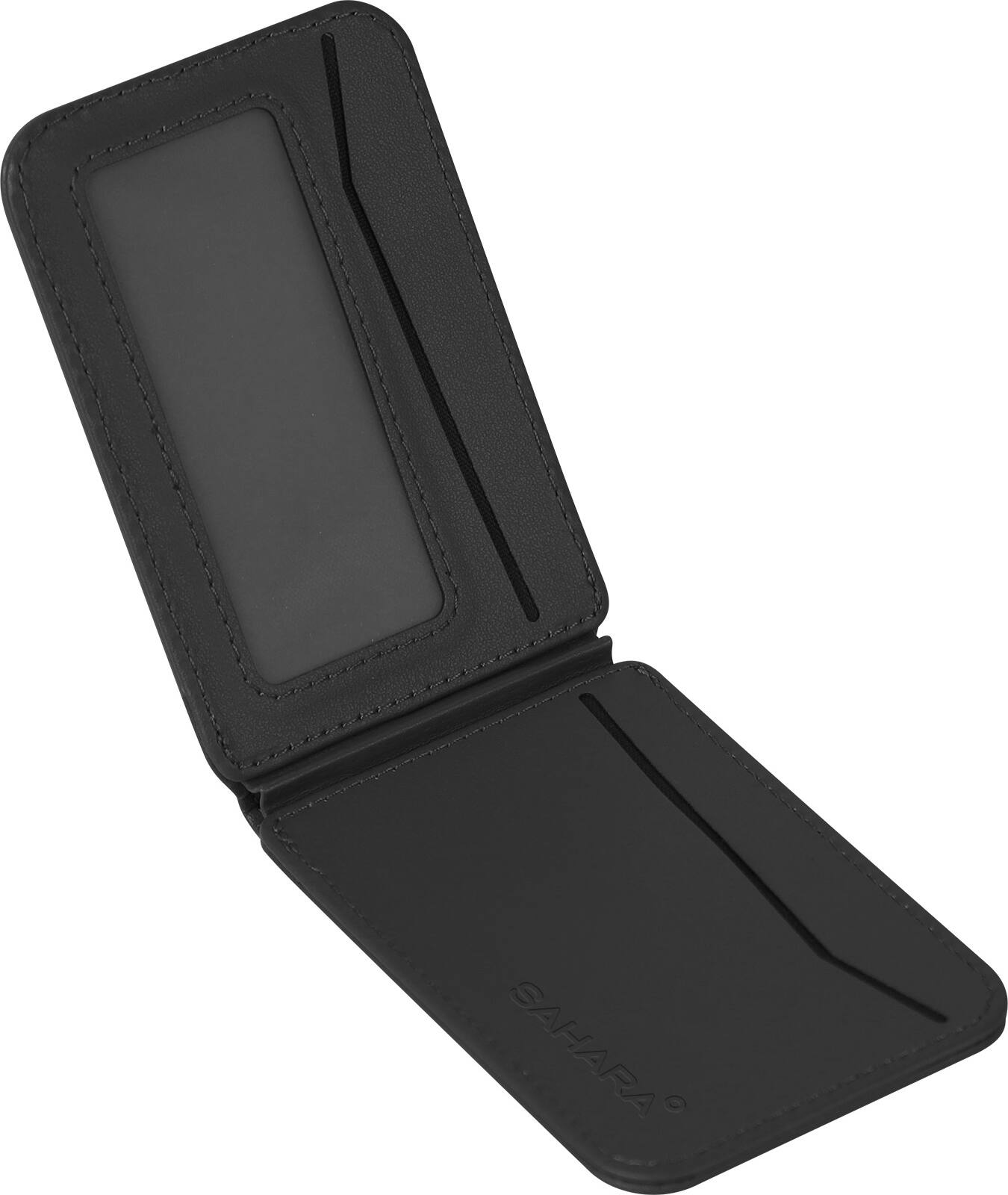 Alt View 14. SaharaCase - Venture Series Wallet with MagSafe for Apple iPhone - Black.