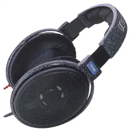 Front. Sennheiser - Over-the-Ear Stereo Headphones - Black.