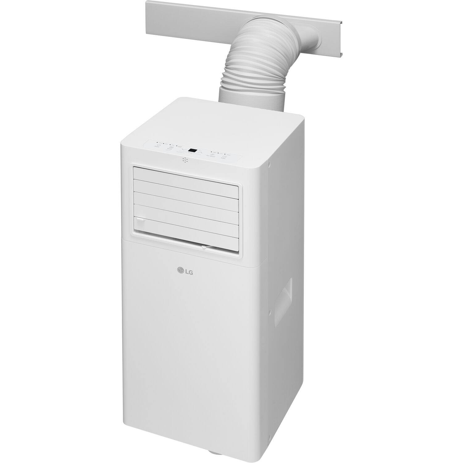Alt View 6. LG - 150 Sq. Ft. Portable Air Conditioner 5,100 BTU - White.