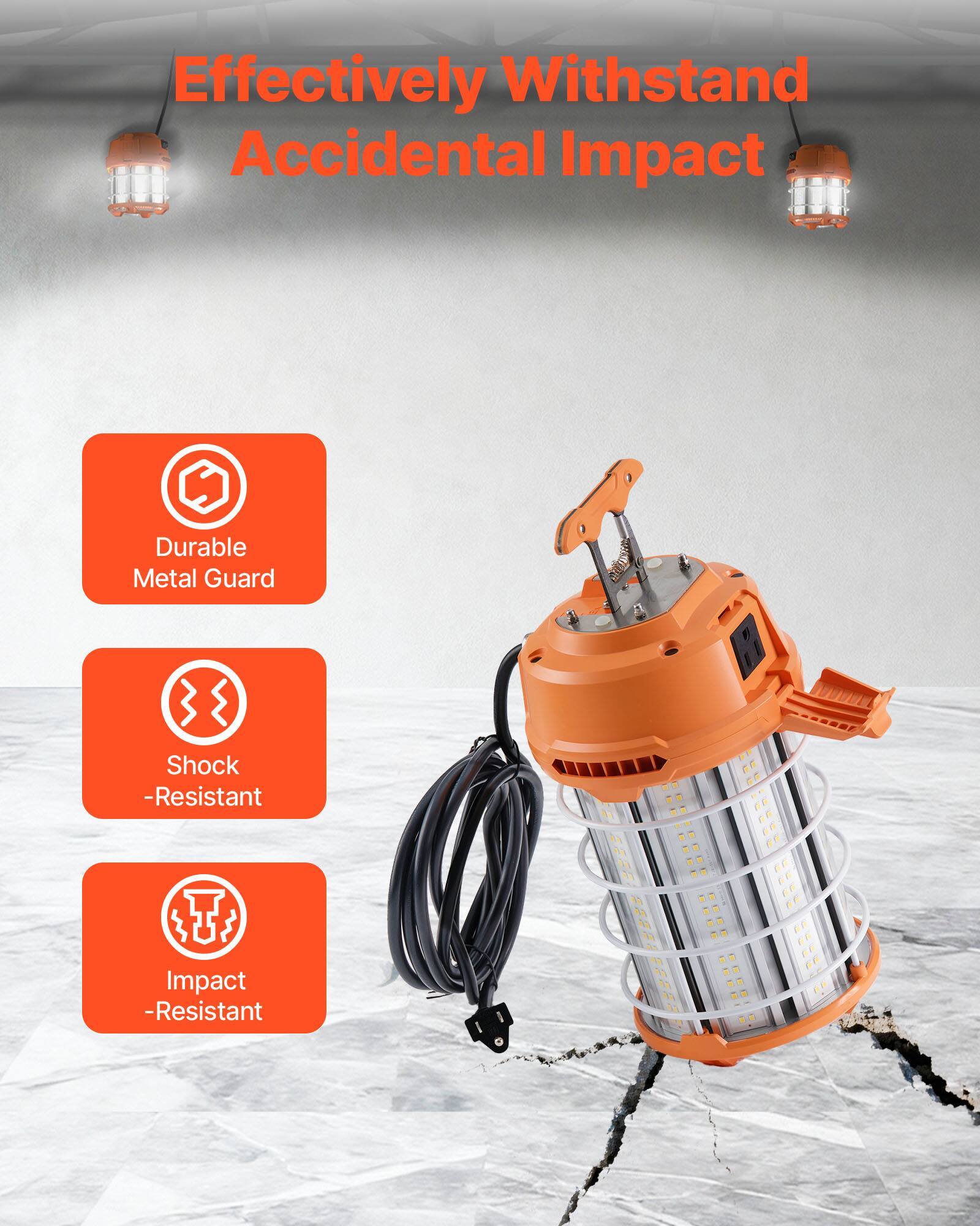 Effectively Withstand Accidental Impact

- Durable Metal Guard
- Shock-Resistant
- Impact-Resistant