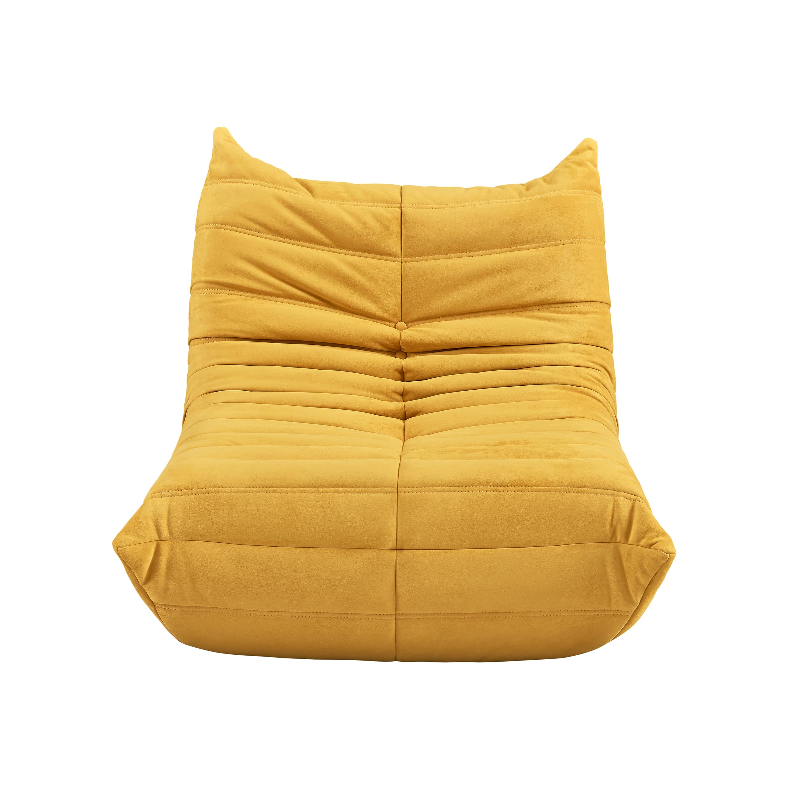 Alt View 1. Fabibe - Bean Bag Chair - Corner Sofa, Fireside Chair Bean Bag Sofa Large Bean Bag Chair for Adults,Fireside Floor Couch for Livi - White Single.
