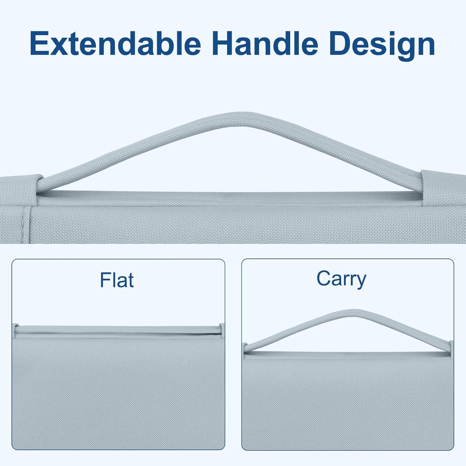 Extendable Handle Design

Flat

Carry