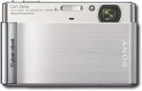 Front Standard. Sony - Cyber-shot 12.1-Megapixel Digital Camera - Silver.