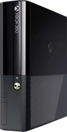 Microsoft XBox 360 E System BLACK Video Game Console 4GB Wireless