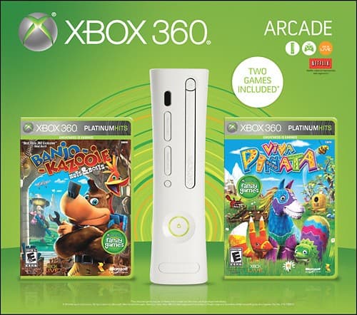 Best Buy: Microsoft Xbox 360 Arcade Spring Bundle XGX-00038