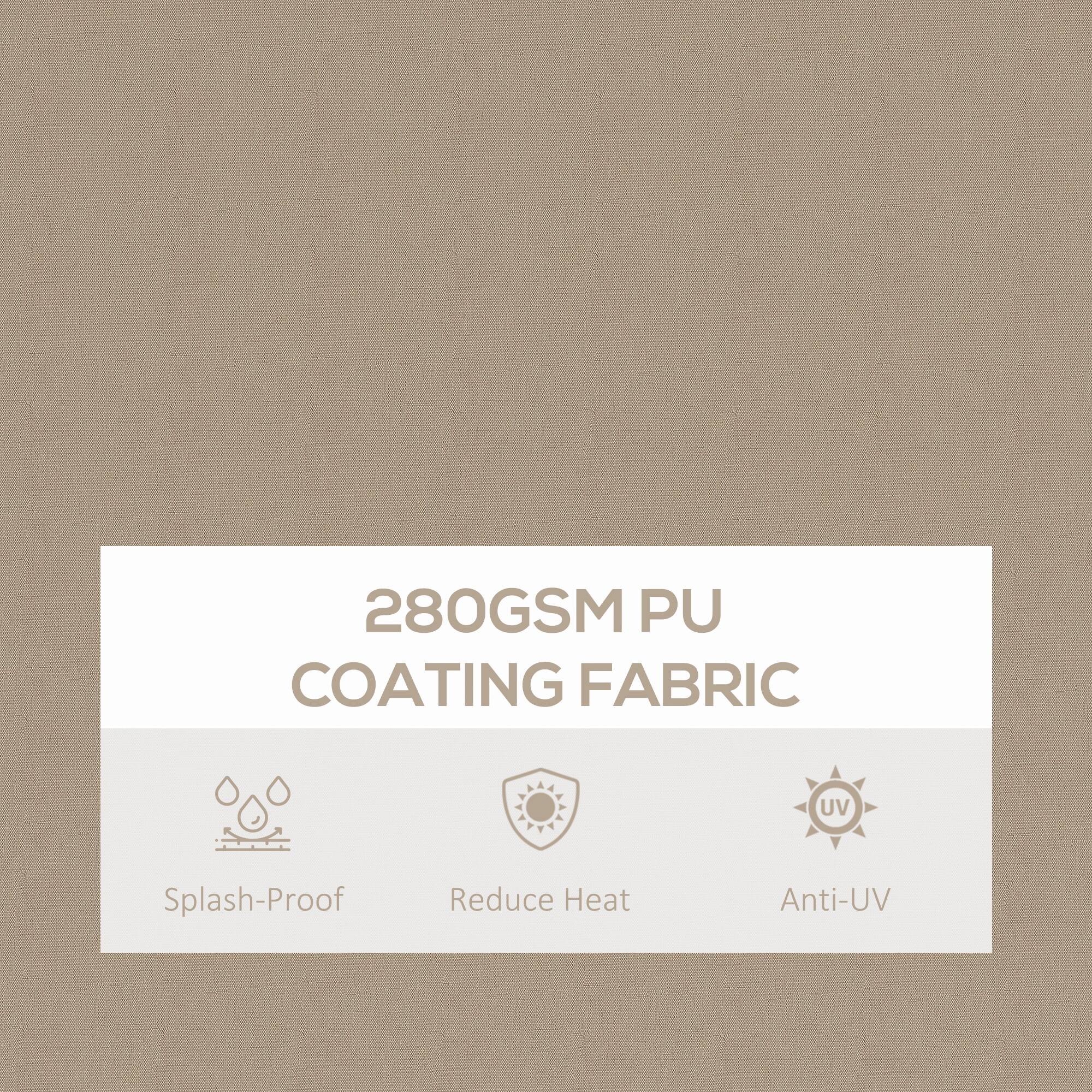 280GSM PU COATING FABRIC, Splash-Proof, Reduce Heat, Anti-UV