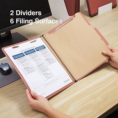 2 Dividers  
6 Filing Surfaces