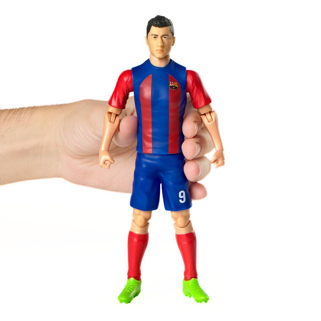Alt View 6. Banbo Toys - Banbo Toys SOCKERS FC Barcelona Robert Lewandowski 8" Collectible Soccer Action Figure.