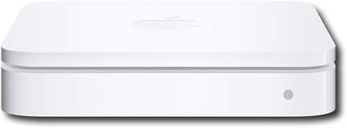 Front Standard. Apple® - AirPort Extreme Wireless-N Wireless Base Station<!-- Apple -->.