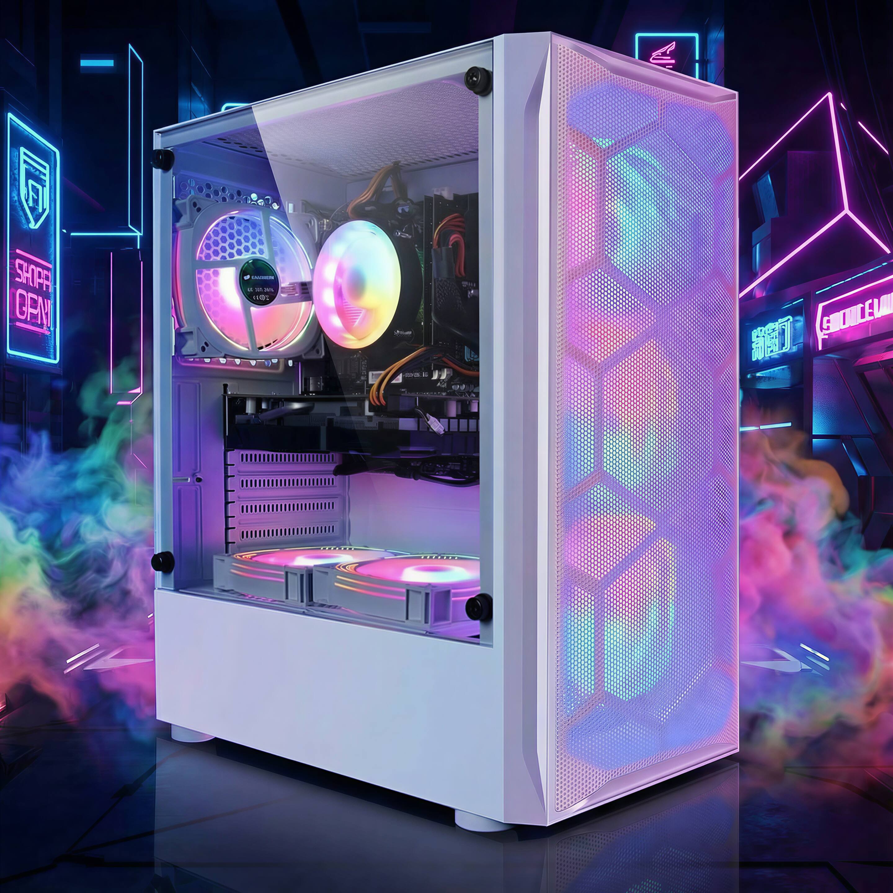 STGAubron Gaming Desktop PC, GeForce GTX 1660 Ti 6G, Intel Core I7