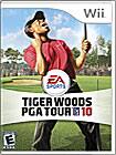 Front Detail. Tiger Woods PGA Tour 10 - Nintendo Wii.