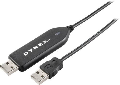 Dynex™ USB 2.0 File Transfer Adapter for PC and Mac Multi DX-C114191 ...