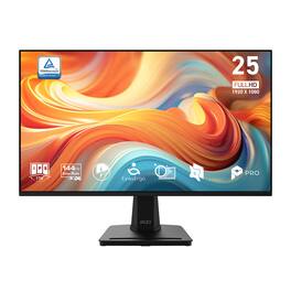 MSI - PRO MP251 E14L 24.5" IPS FHD 144Hz 1ms FreeSync Business Monitor with Built-in Speakers(Video Port, HDMI) - Black