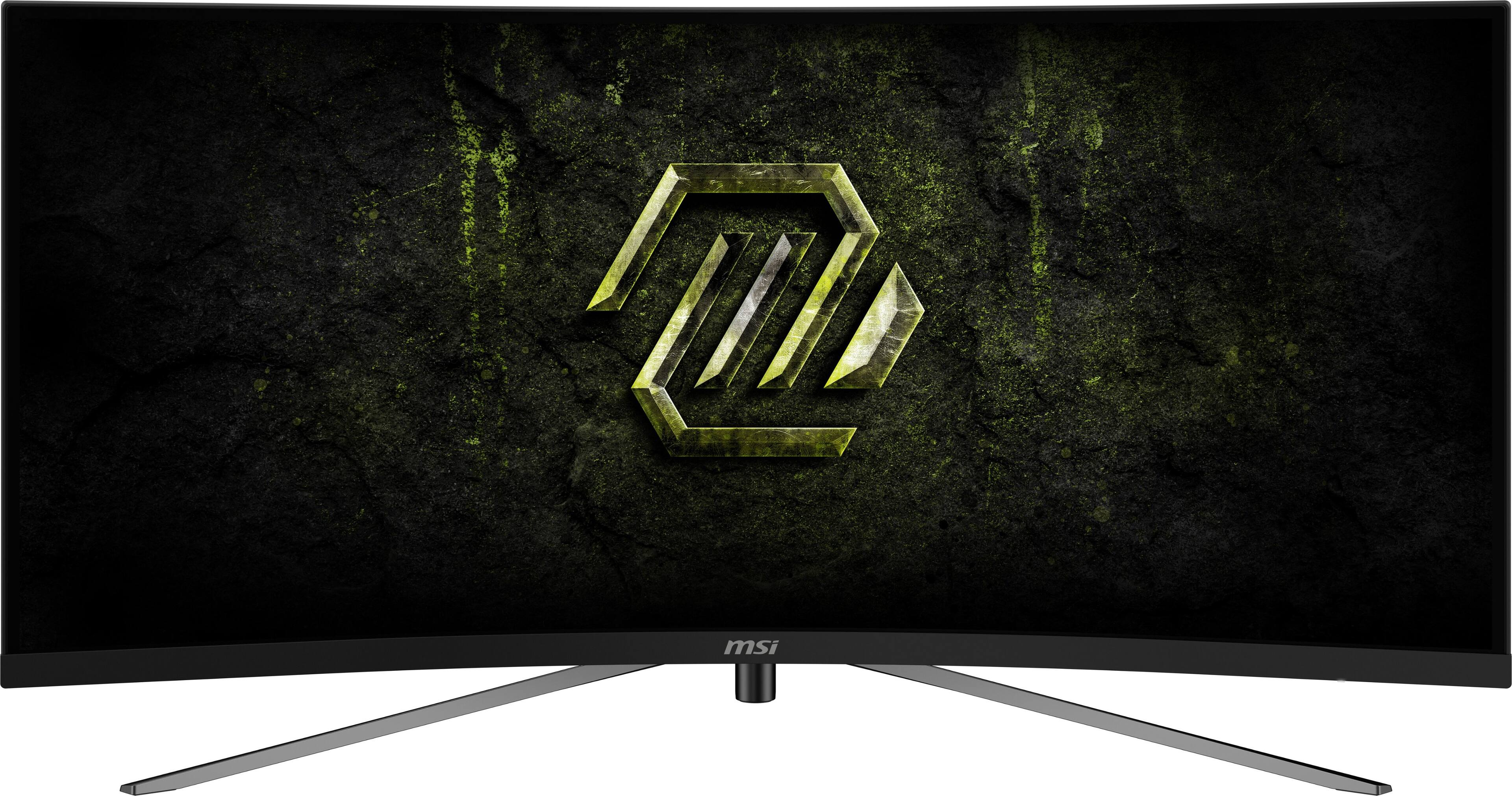 Alt View 4. MSI - MAG 345CQRF E20 34" UWQHD Curved Rapid VA 200Hz 0.5ms Gaming Monitor with Free Sync Premium and HDR Ready (HDMI, DP) - Black.
