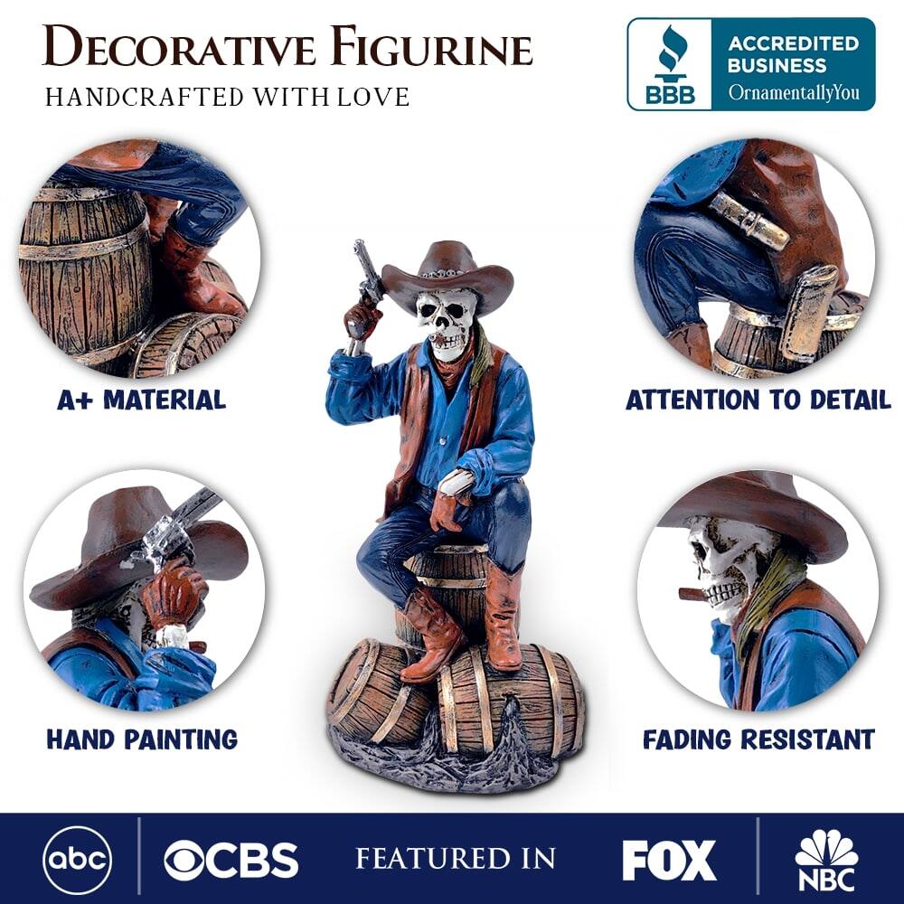 **Decorative Figurine**  
*Handcrafted with Love*

- **A+ Material**
- **Attention to Detail**
- **Hand Painting**
- **Fading Resistant**

*Featured in*  
ABC | CBS | FOX | NBC

*Accredited Business*  
BBB  
OrnamentallyYou