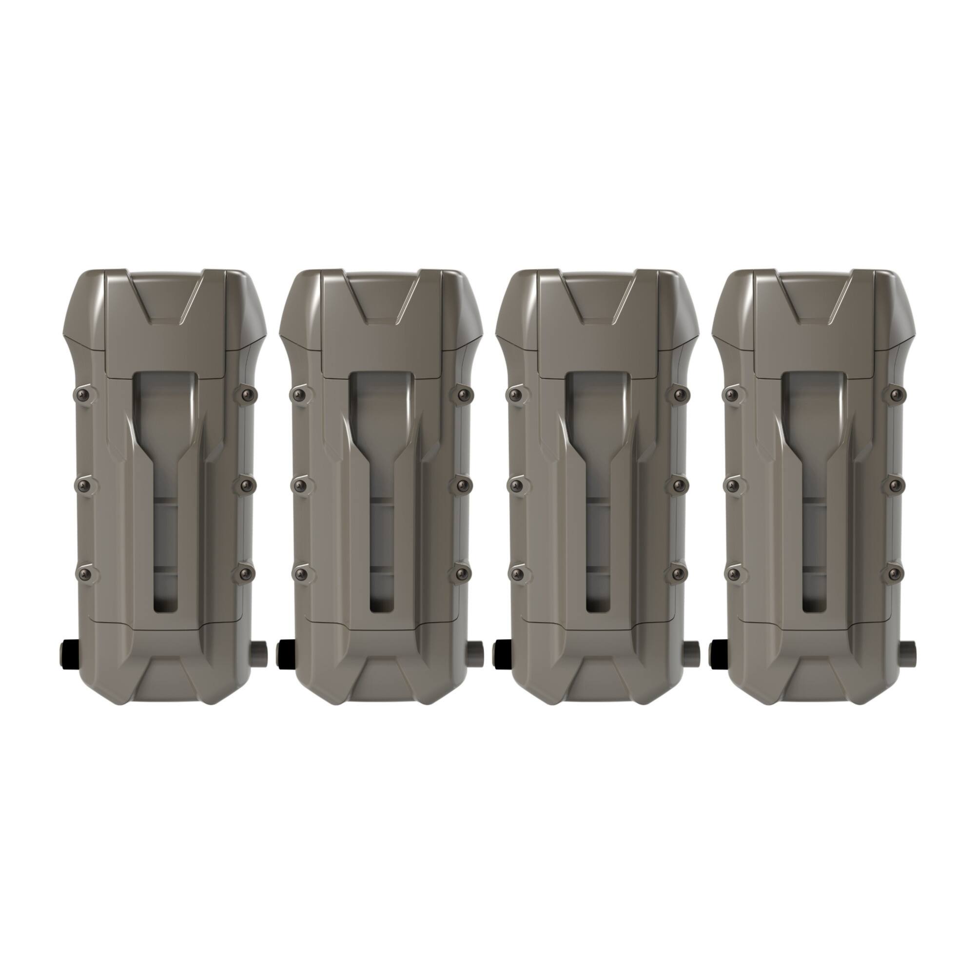 Front. Cuddeback - Cuddeback Dual Power Bank (4-Pack) Extends Battery Life for CuddeLink Trail Cams.