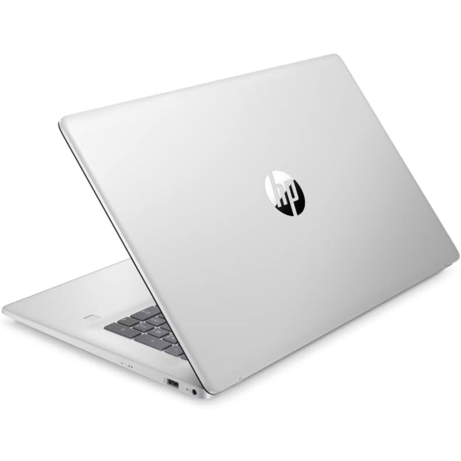 Alt View 3. HP - HP 17.3" HD Touch Laptop - Intel Core Ultra7 255U - 32GB RAM - 1TB SSD - BacklitKB - Fingerprint - Win 11 Pro - Blue.
