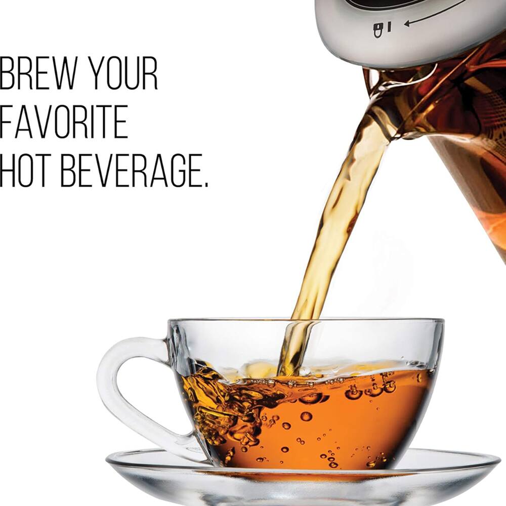 Brew your favorite hot beverage.