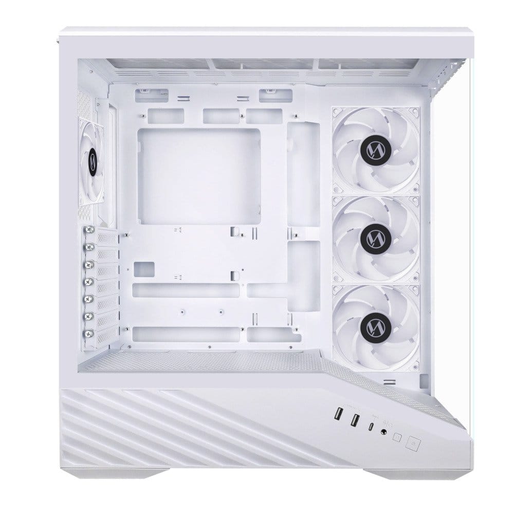 Lian Li V100 ATX Mid Tower Case, 4x 120mm ARGB Fans, RGB Strip