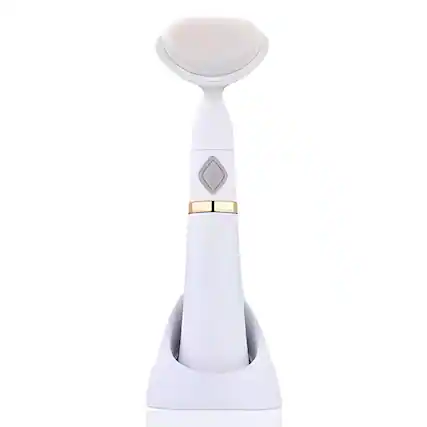 Front. Cluzine - Sonic Facial Cleansing Brush, Waterproof Soft Bristle Face Scrubber.