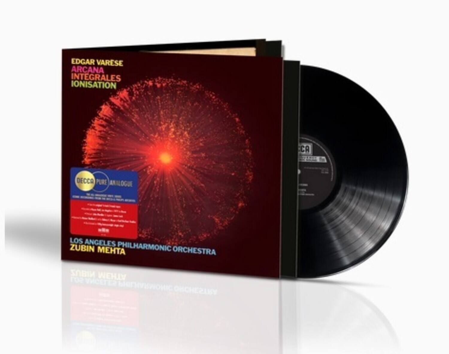 Zubin Mehta - Varese: Arcana; Integrales; Ionisation   - VINYL LP price history on PriceWatchPro