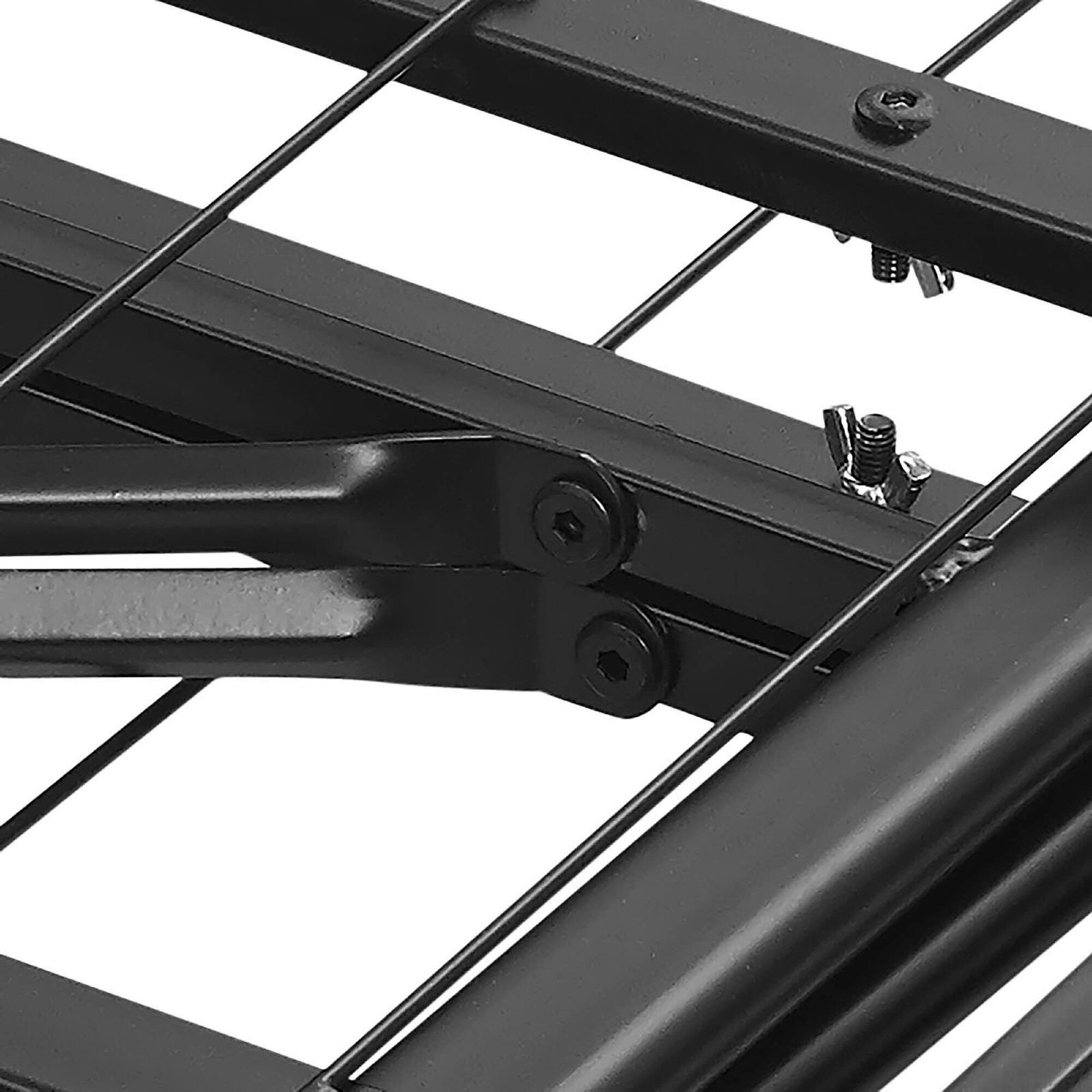 Alt View 4. Modway - Horizon Stainless Steel Twin Bed Frame - Brown.