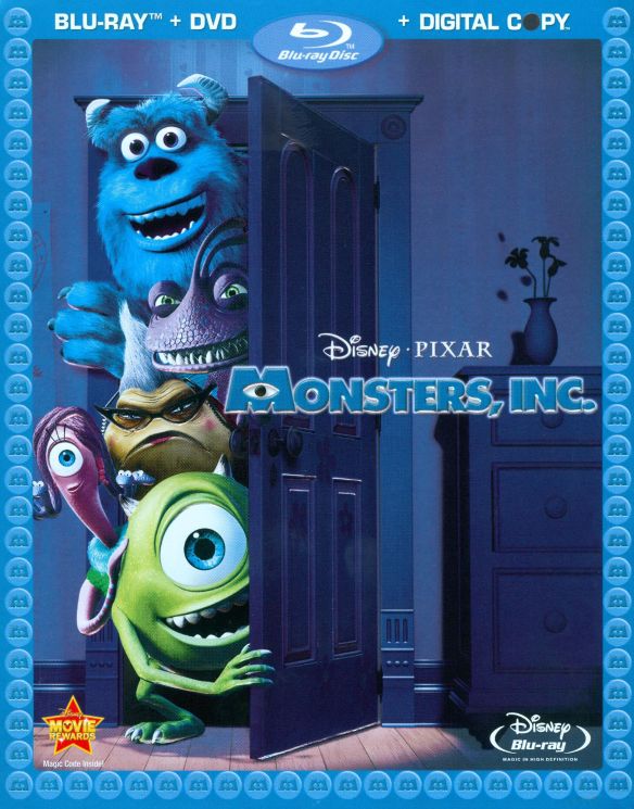  Monsters, Inc. [4 Discs] [Includes Digital Copy] [Blu-ray/DVD] [2001]