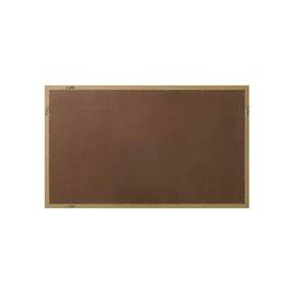 Elegant Kitchen and Bath - Noah Wooden Rectangle Mirror 60 x 36 - Honey Brown
