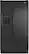 Front Standard. Maytag - 21.9 Cu. Ft. Side-by-Side Refrigerator with Thru-the-Door Ice and Water - Black.