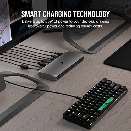 SMART CHARGING TECHNOLOGY  
Delivers up to 85W of power to your devices, drawing less overall power and reducing energy costs.