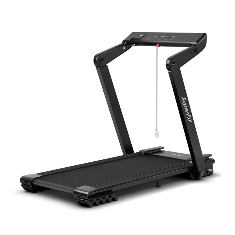Alt View 1. Kadyn - Electric Treadmill, Walking Jogging Machine,4.0HP Foldable Electric Treadmill Jogging Machine with Speaker LED-Black - Black.