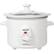 Front. Brentwood - 1.5 qt. Slow Cooker - White.