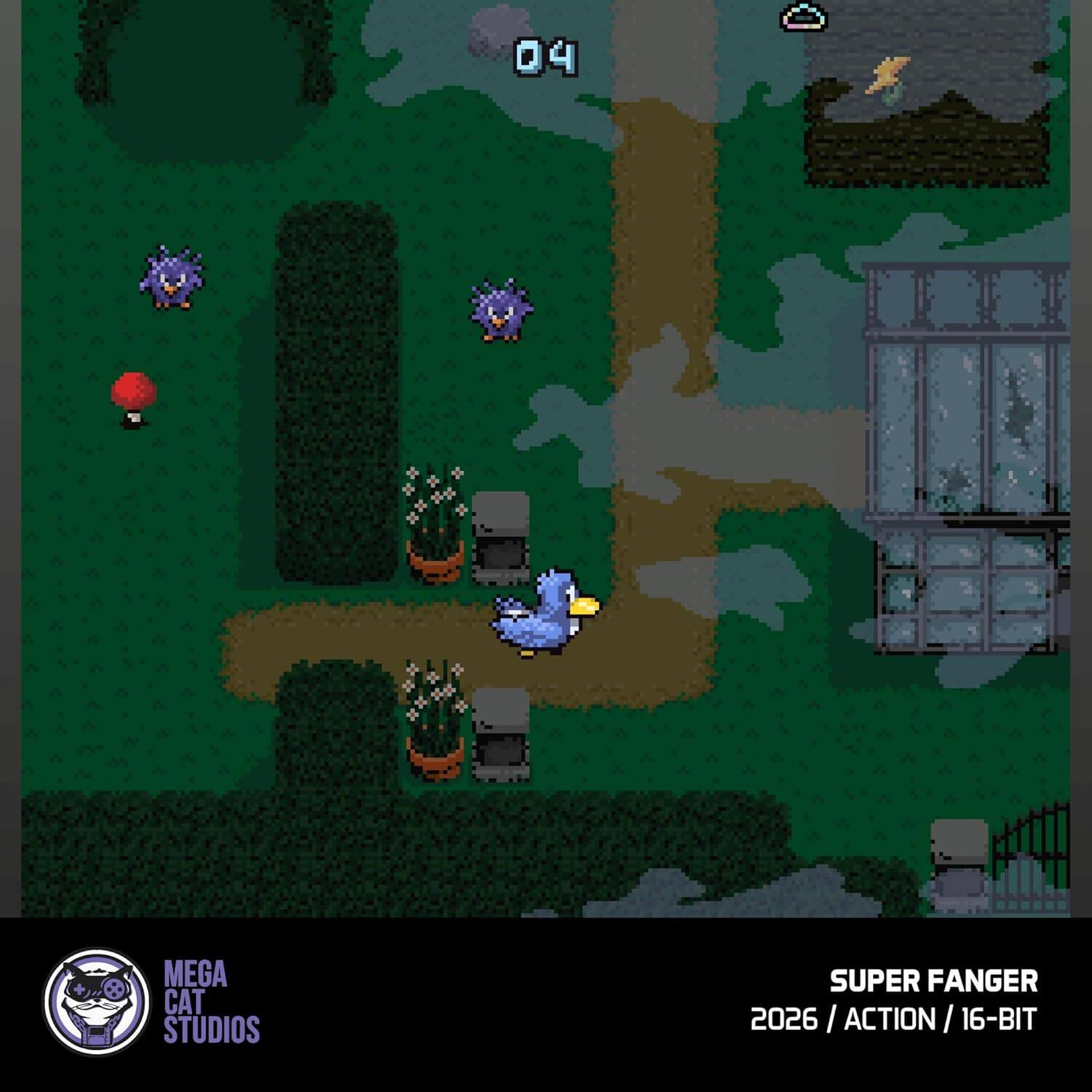 04 MEGA CAT STUDIOS SUPER FANGER 2026 / ACTION / 16-BIT