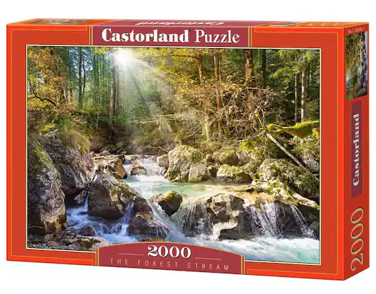 Castorland Puzzle, Castorland 2000, 2000 THE FOREST STREAM, No. C-200382-
