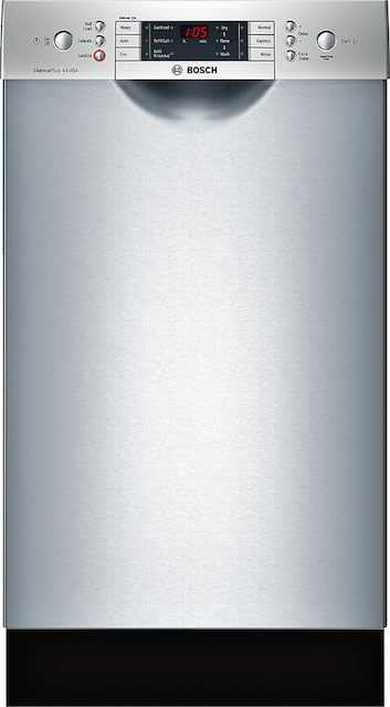 Bosch 800 Series 18 Front Control Tall Tub Built In Dishwasher With Stainless Steel Tub Stainless Steel Spe68u55uc Best Buy