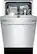 Alt View 1. Bosch - 800 Series 18" Hidden Control Tall Tub Built-In Dishwasher with Stainless-Steel Tub.