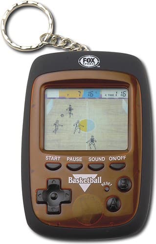 Front Standard. Excalibur Electronics - Fox Sports Basketball Keychain.