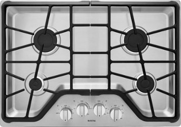 Maytag - 30" Built-In Gas Cooktop - Stainless steel - Front_Zoom