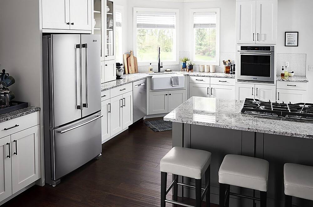 Alt View 14. Maytag - 30" Built-In Gas Cooktop - Stainless steel.