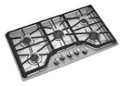 Angle Zoom. Maytag - 36" Built-In Gas Cooktop - Stainless Steel.
