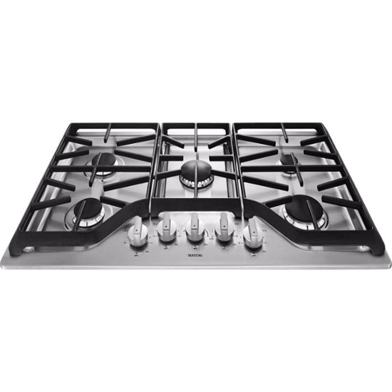 Maytag – 36″ Built-In Gas Cooktop – Stainless steel