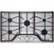 Alt View Zoom 12. Maytag - 36" Built-In Gas Cooktop - Stainless Steel.