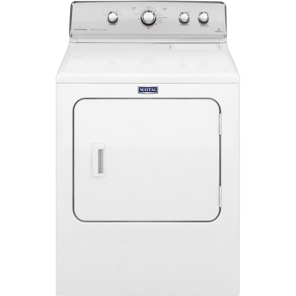 Best Buy Maytag 7.0 Cu. Ft. 12Cycle Electric Dryer White MEDC555DW