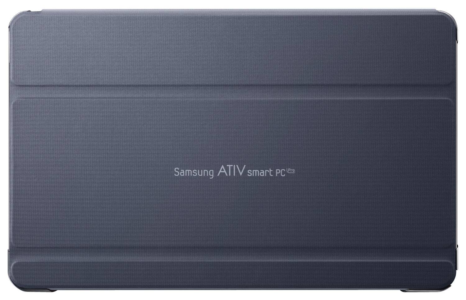 Front. Samsung - Book Cover for Samsung ATIV Tab 11.6 - Gray.