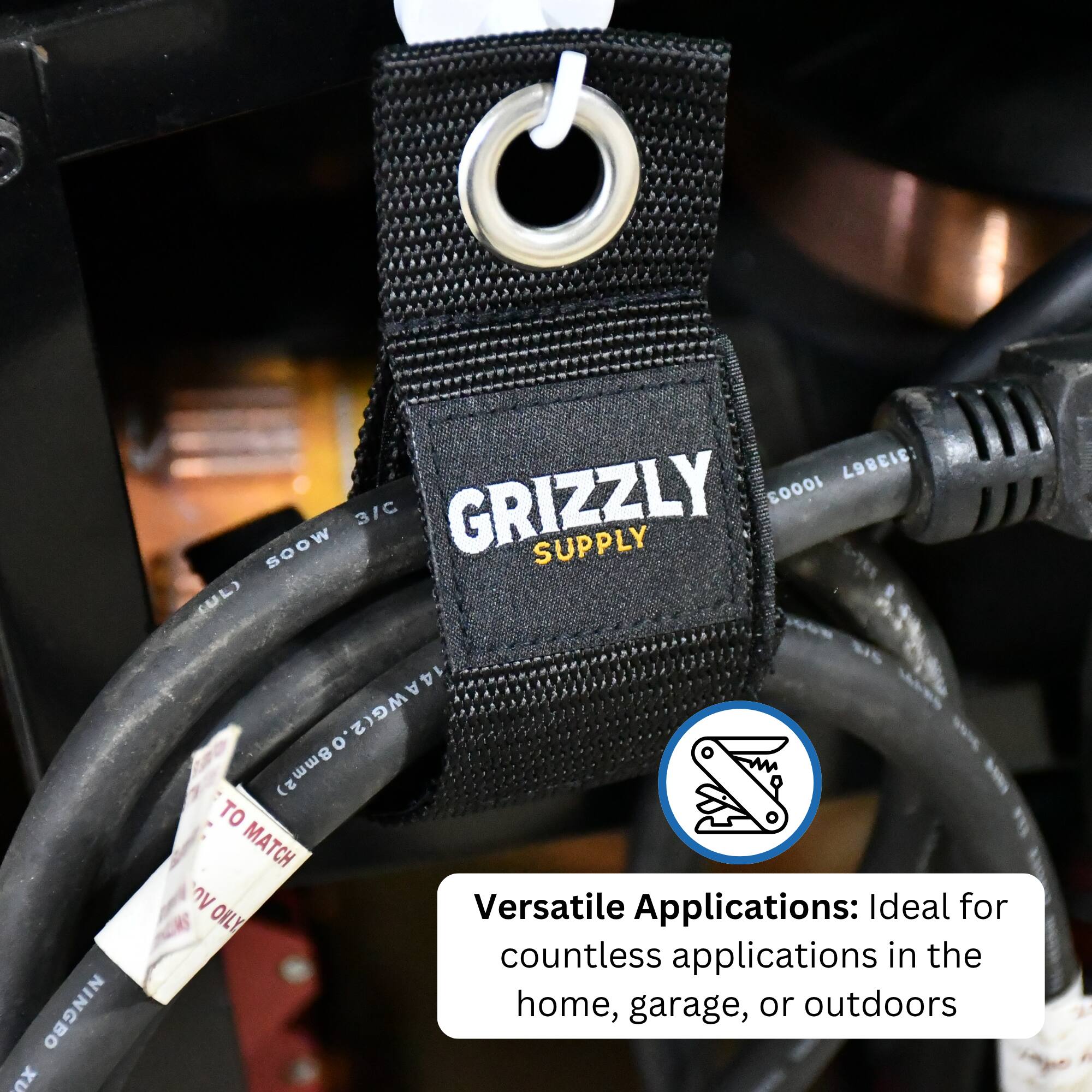 NINGBO Xu 313867 GRIZZLY 10003 3/C SOOW SUPPLY (Smm80.S) WAAI 14AWG (2 08mm2) TO MATCH

Versatile Applications: Ideal for countless applications in the home, garage, or outdoors