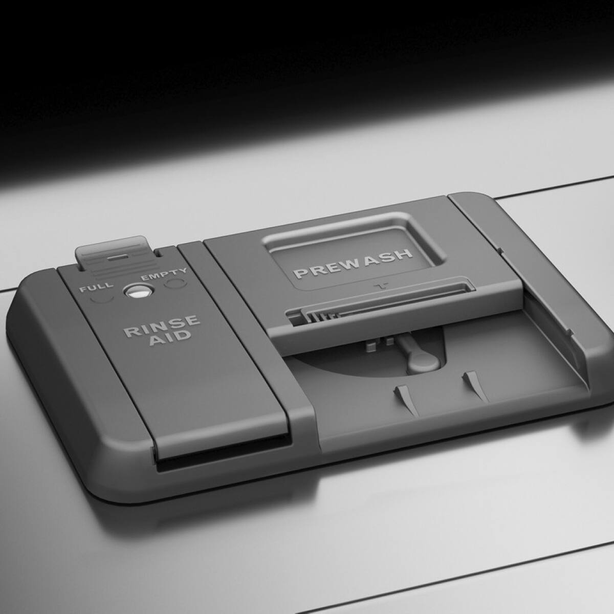 EMPTY FULL RINSE AID PREWASH