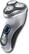 Front Standard. Philips Norelco - Rechargeable Cordless Men's Razor - Silver.